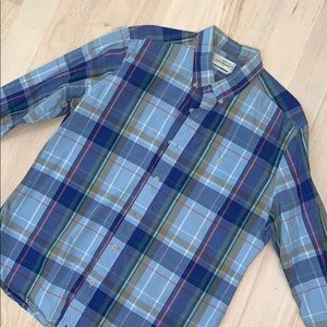 Button down shirt plaid